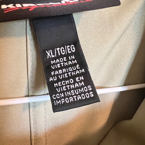 Kirkland Signature Hooded Zip Jacket – Sage Green – Men’s XLT (Tall) - Picture 2 of 3